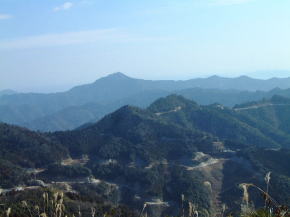 彦岳方面(クリックして拡大)