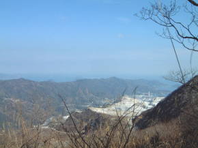 臼杵市方面(クリックして大きく)