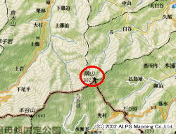 傾山地図(クリックして周辺地図)