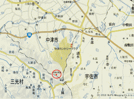 三保三角点地図(クリックして大きく)