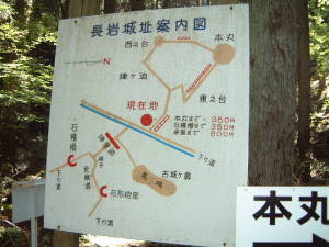 途中の案内図