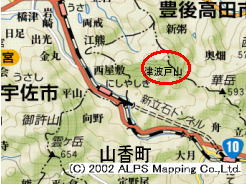 津波戸山地図(クリックして大きく)